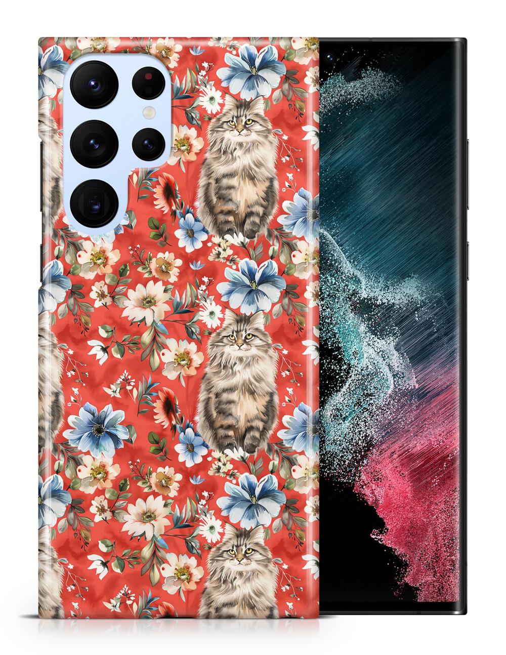 CASE COVER FOR SAMSUNG GALAXY|KURILIAN KURIL ISLANDS BOBTAIL CAT PATTERN #A2 - Picture 6 of 20