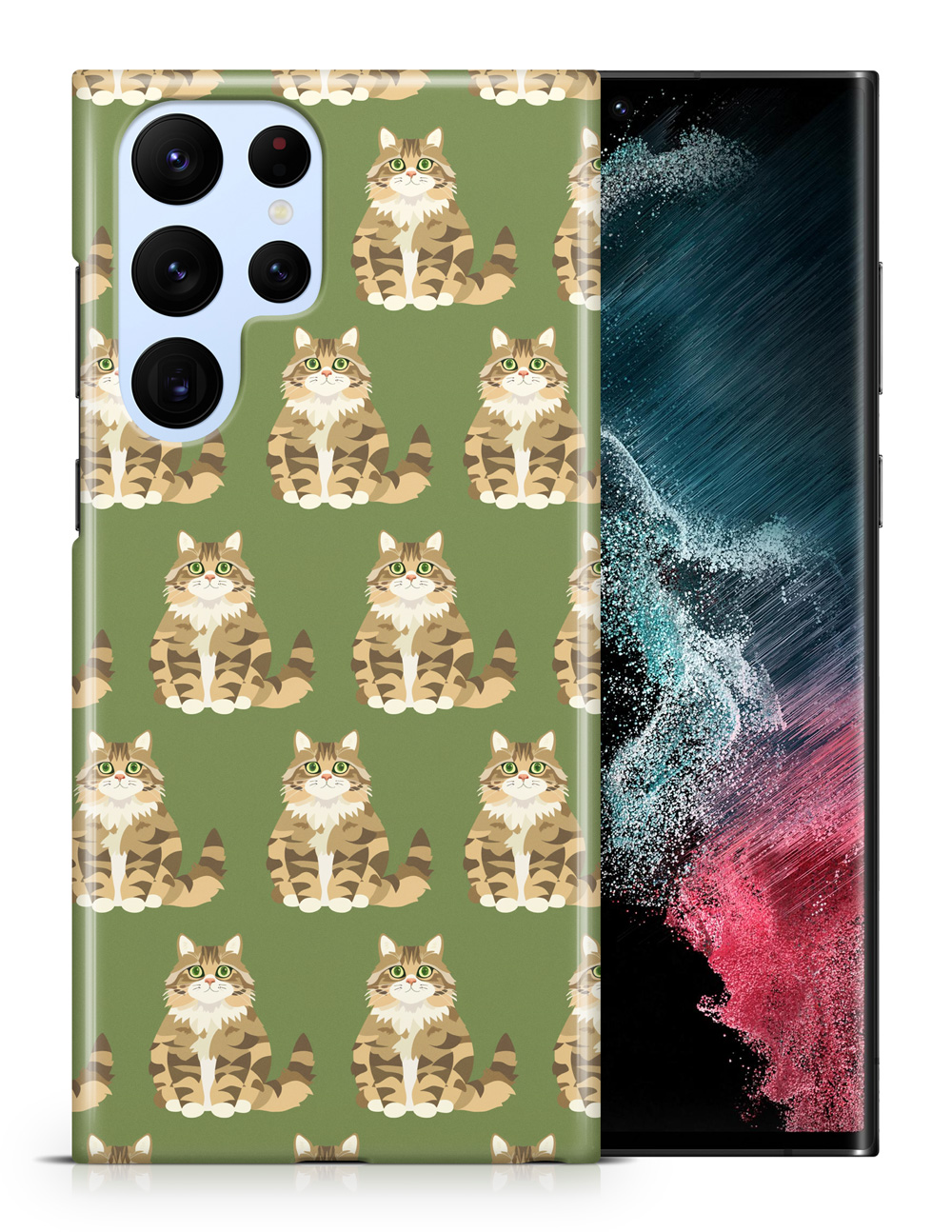 CASE COVER FOR SAMSUNG GALAXY|KURILIAN KURIL ISLANDS BOBTAIL CAT PATTERN #A2 - Picture 12 of 20