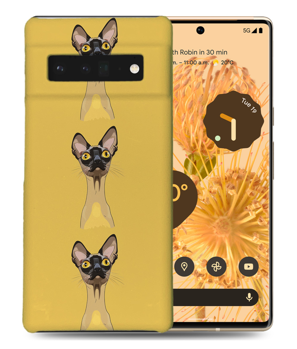FUNDA FUNDA PARA GOOGLE PIXEL|LINDO PATRÓN ORIENTAL GATO GATITO PELO CORTO #A1 - Imagen 8 de 16