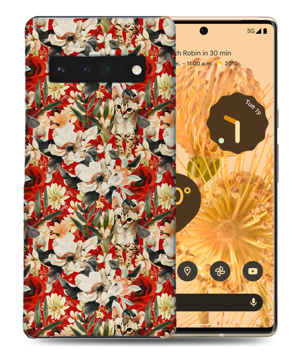 FUNDA FUNDA PARA GOOGLE PIXEL|LINDO PATRÓN ORIENTAL GATO GATITO PELO CORTO #A1 - Imagen 11 de 16