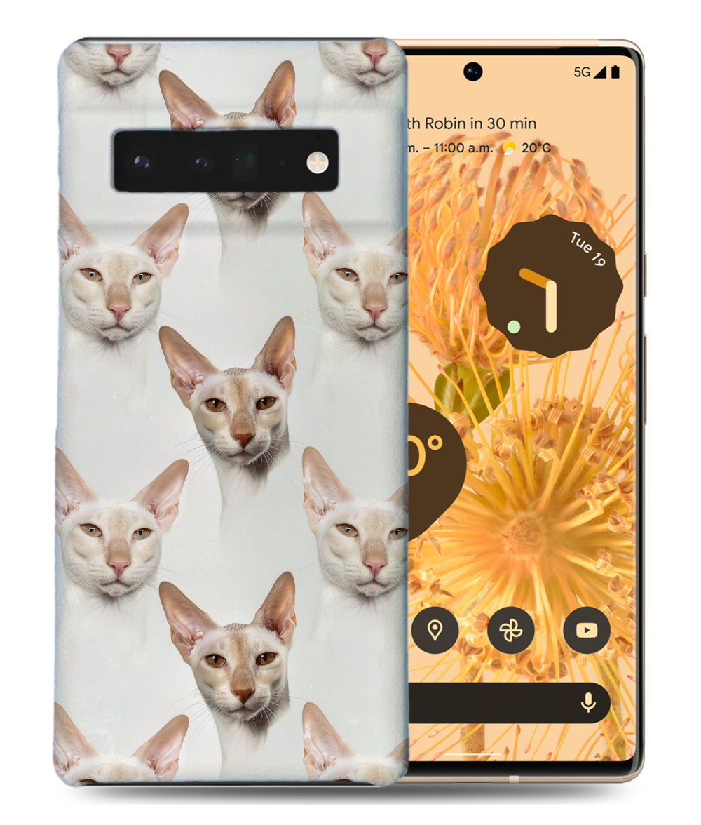 FUNDA FUNDA PARA GOOGLE PIXEL|LINDO PATRÓN ORIENTAL GATO GATITO PELO CORTO #A1 - Imagen 14 de 16