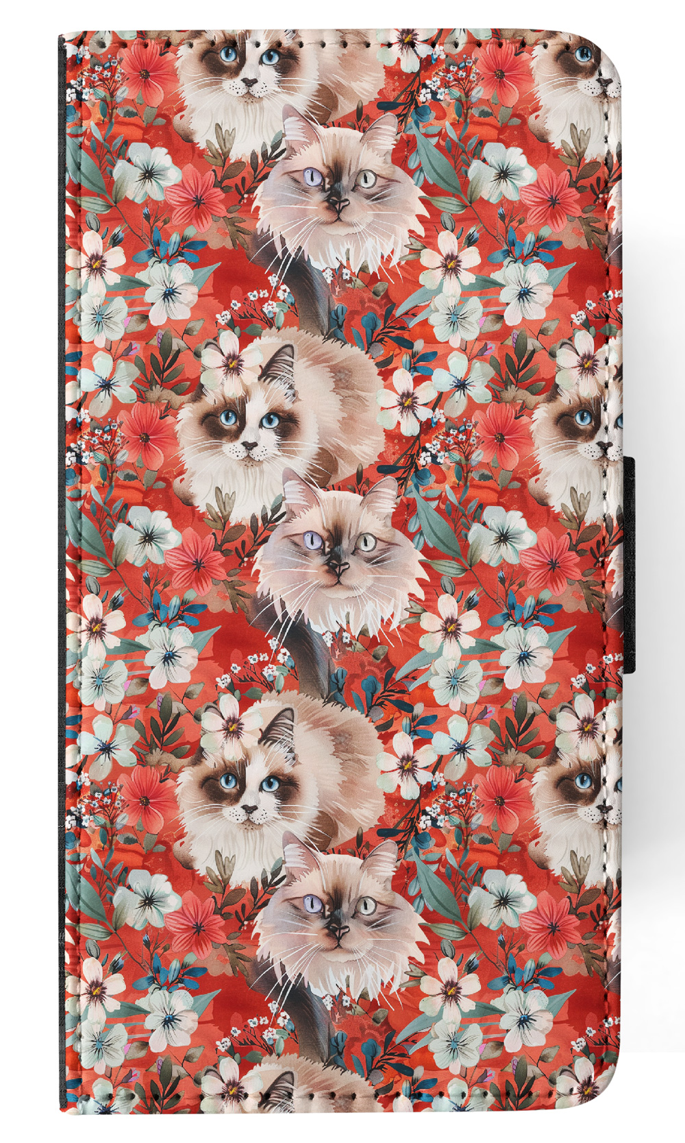 FLIP CASE FOR SAMSUNG GALAXY|CUTE RAGDOLL KITTEN CAT FELINE PATTERN #A2 - Picture 24 of 36