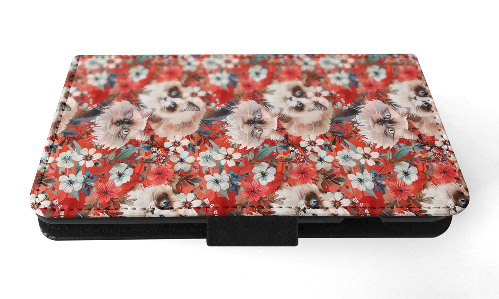 FLIP CASE FOR SAMSUNG GALAXY|CUTE RAGDOLL KITTEN CAT FELINE PATTERN #A2 - Picture 25 of 36