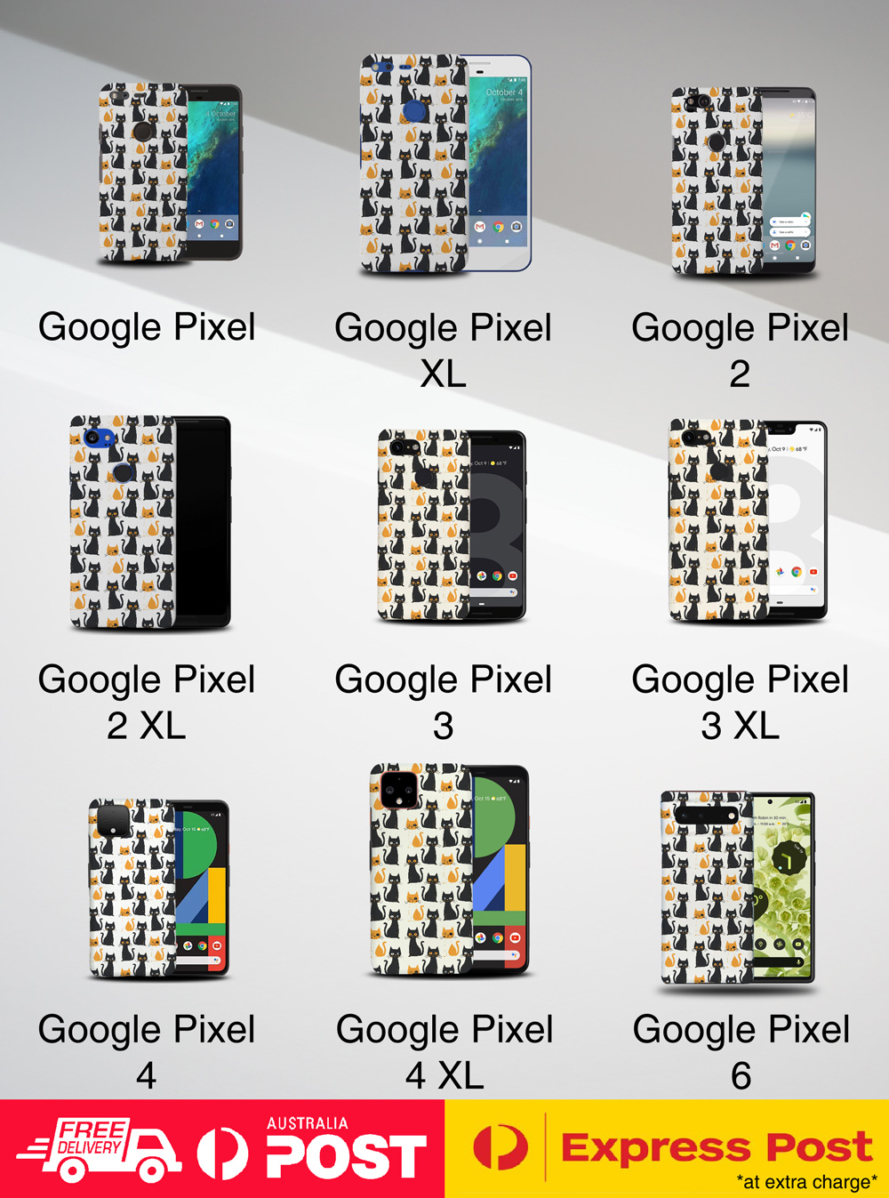 CASE COVER FOR GOOGLE PIXEL|CUTE TOYBOB KITTEN CAT FELINE PATTERN #A1 - Picture 12 of 16