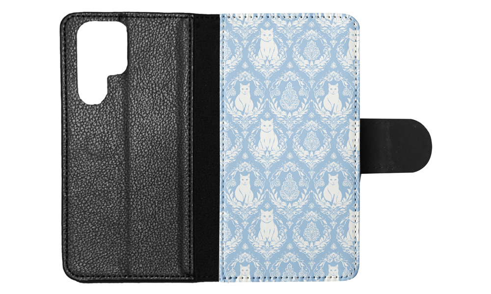 FUNDA ABATIBLE PARA SAMSUNG GALAXY|LINDO PATRÓN GATO GATITO TURCO VANKEDISI #A2 - Imagen 19 de 36