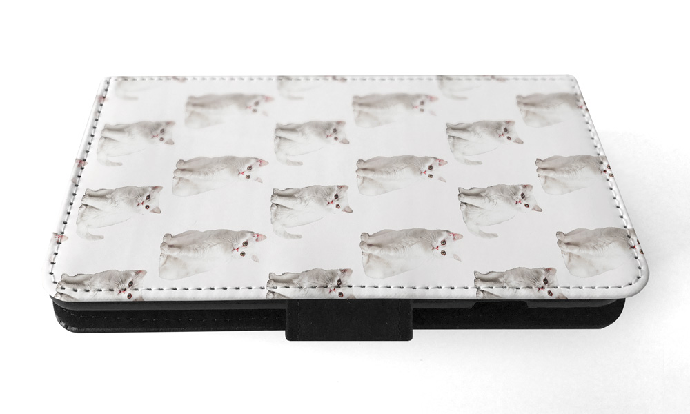 FUNDA ABATIBLE PARA SAMSUNG GALAXY|LINDO PATRÓN GATO GATITO TURCO VANKEDISI #A2 - Imagen 25 de 36