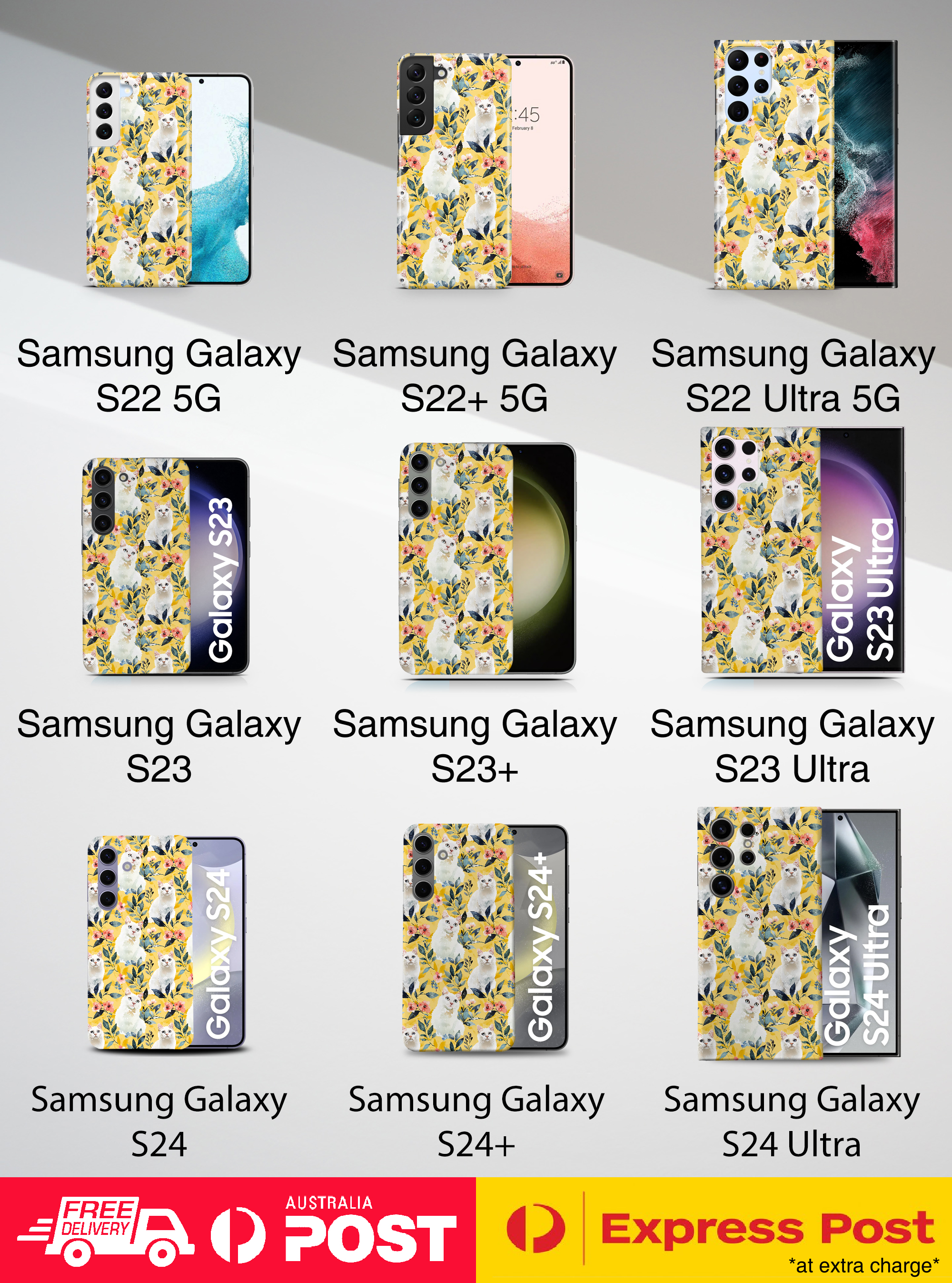 CASE COVER FOR SAMSUNG GALAXY|CUTE TURKISH VANKEDISI KITTEN CAT PATTERN #A2 - Picture 8 of 20