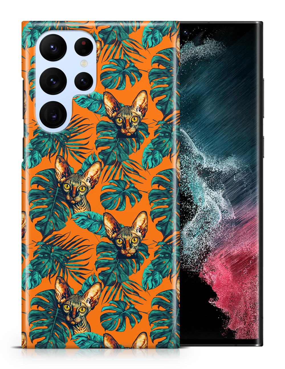 FUNDA FUNDA PARA SAMSUNG GALAXY|LINDO PATRÓN UCRANIANO LEVKOY GATITO GATO #A2 - Imagen 6 de 20
