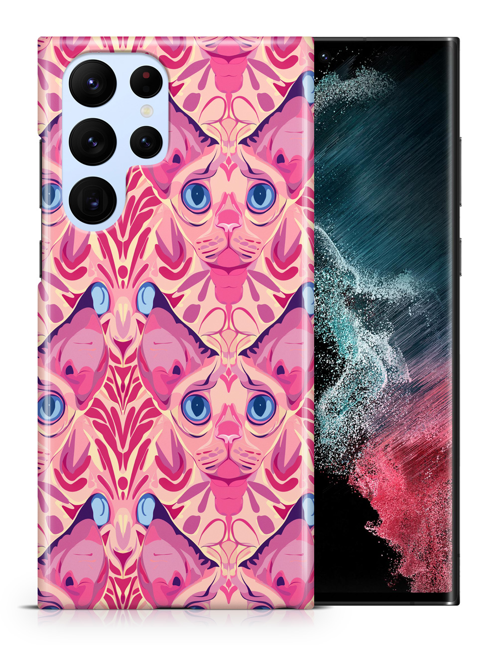 FUNDA FUNDA PARA SAMSUNG GALAXY|LINDO PATRÓN UCRANIANO LEVKOY GATITO GATO #A2 - Imagen 15 de 20