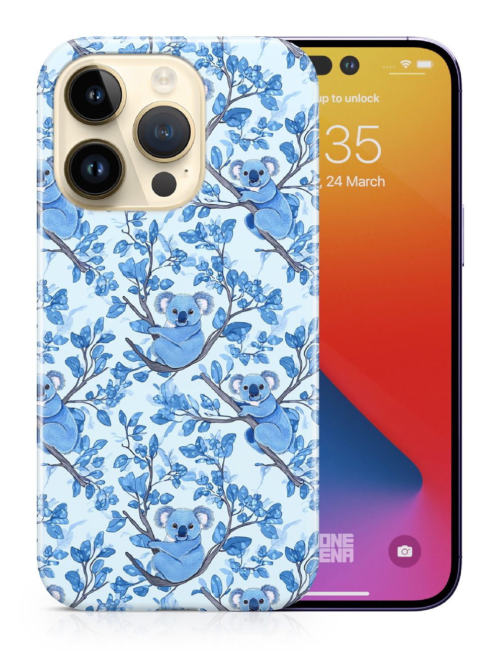 CASE COVER FOR APPLE IPHONE|KOALA TREE-DWELLING MARSUPIAL PATTERN #A2 - Picture 6 of 25