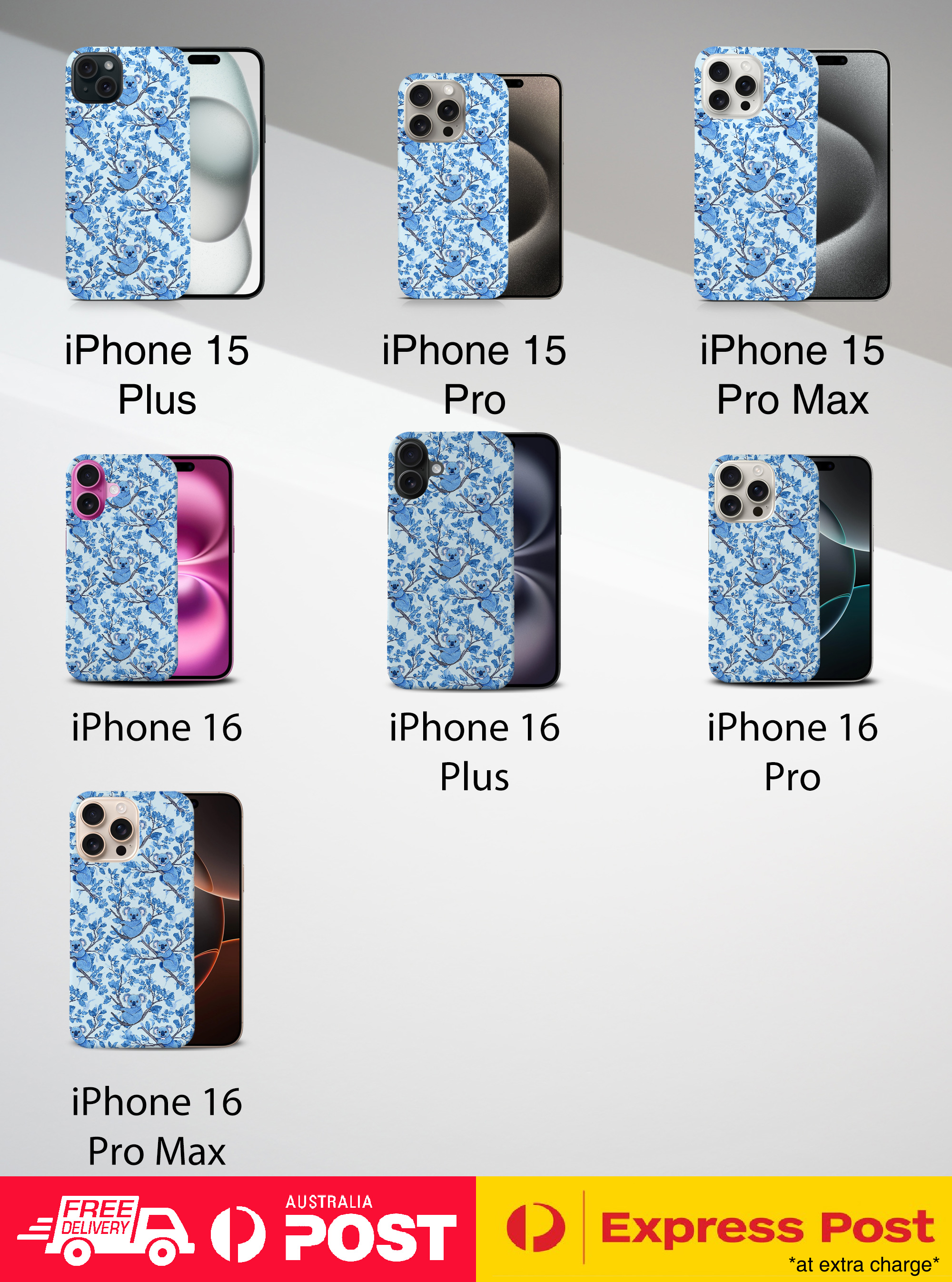 CASE COVER FOR APPLE IPHONE|KOALA TREE-DWELLING MARSUPIAL PATTERN #A2 - Picture 9 of 25