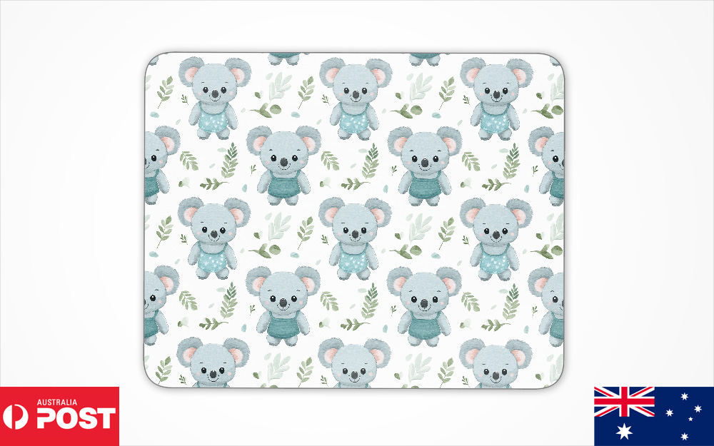 ALFOMBRA DE ESCRITORIO ANTIDESLIZANTE PARA RATÓN|PATRÓN MARSUPIAL PARA VIVIENDA EN ÁRBOL KOALA #A2 - Imagen 14 de 16