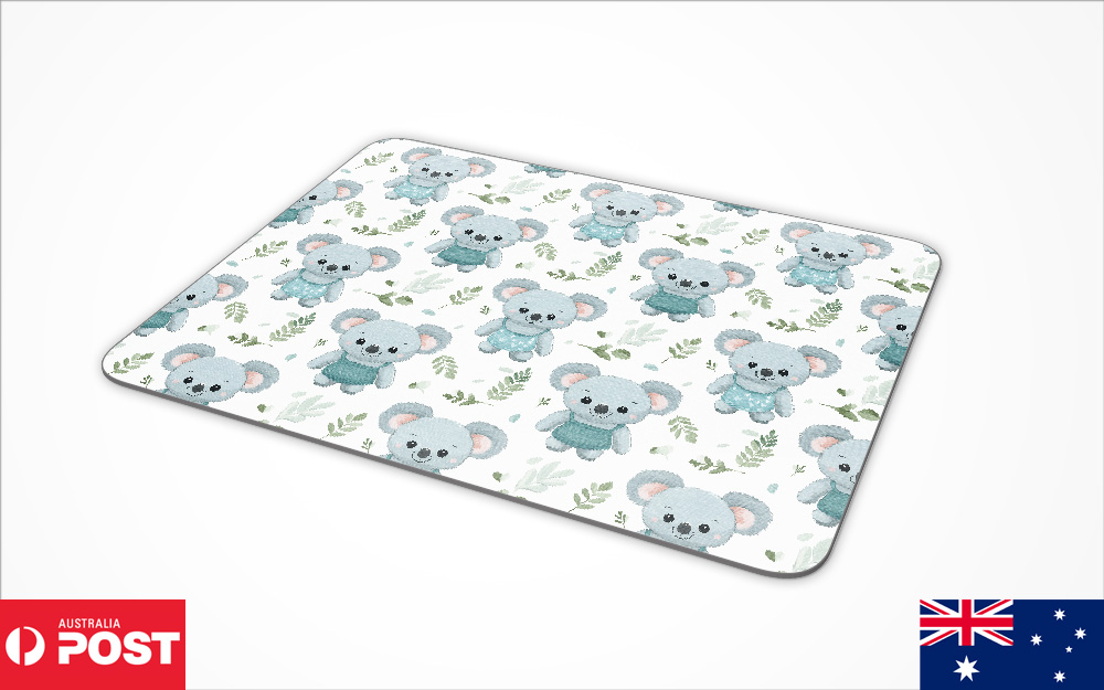 ALFOMBRA DE ESCRITORIO ANTIDESLIZANTE PARA RATÓN|PATRÓN MARSUPIAL PARA VIVIENDA EN ÁRBOL KOALA #A2 - Imagen 16 de 16