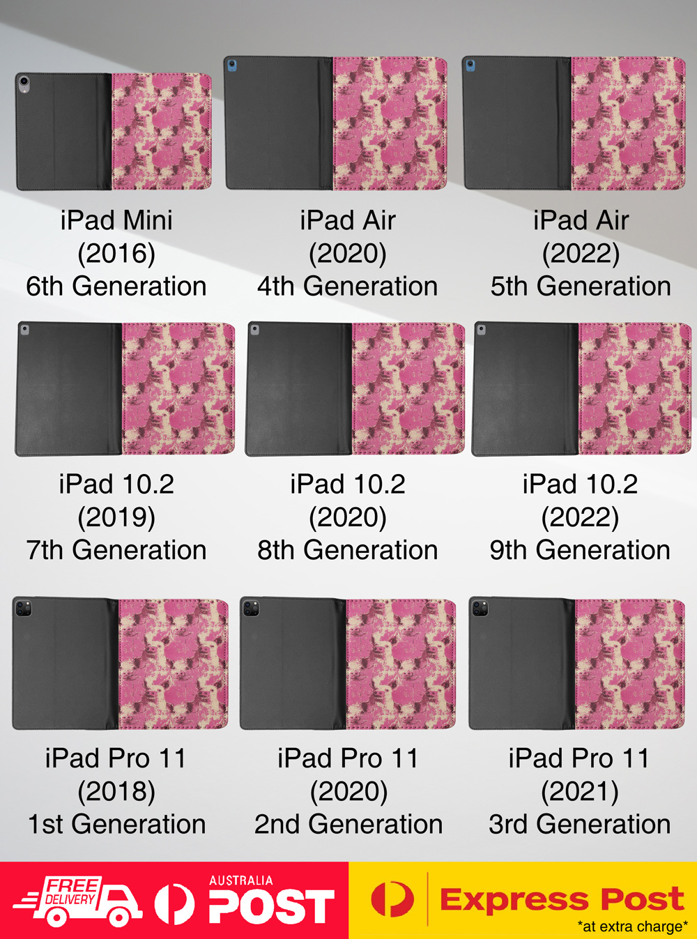 FUNDA FUNDA PARA APPLE IPAD|CERDO LECHÓN MAMÍFERO DOMÉSTICO PATRÓN PORCINO #A2 - Imagen 28 de 36