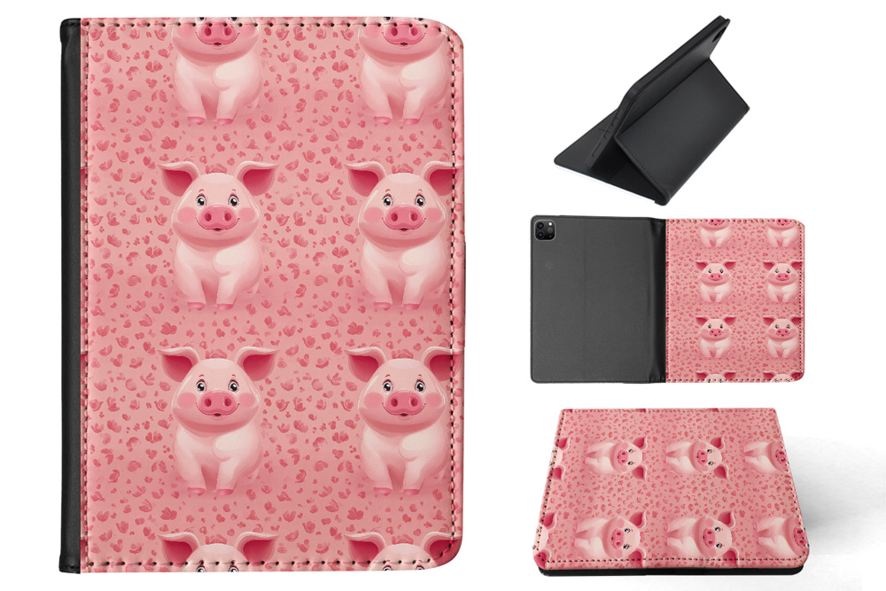 FUNDA FUNDA PARA APPLE IPAD|CERDO LECHÓN MAMÍFERO DOMÉSTICO PATRÓN PORCINO #A2 - Imagen 30 de 36