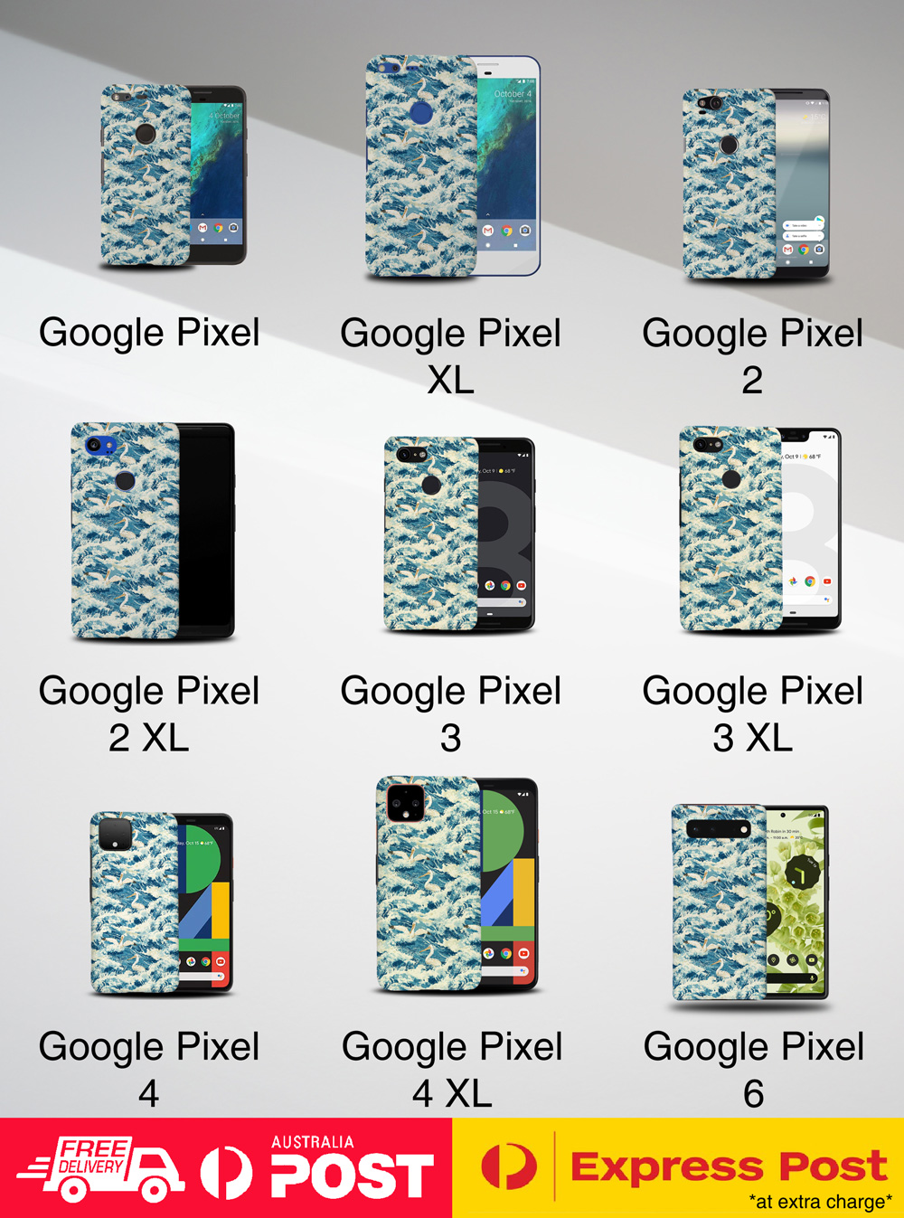 CASE COVER FOR GOOGLE PIXEL|PELICAN CHICK LARGE WATER BIRD BIRD PATTERN #A1 - Picture 3 of 16