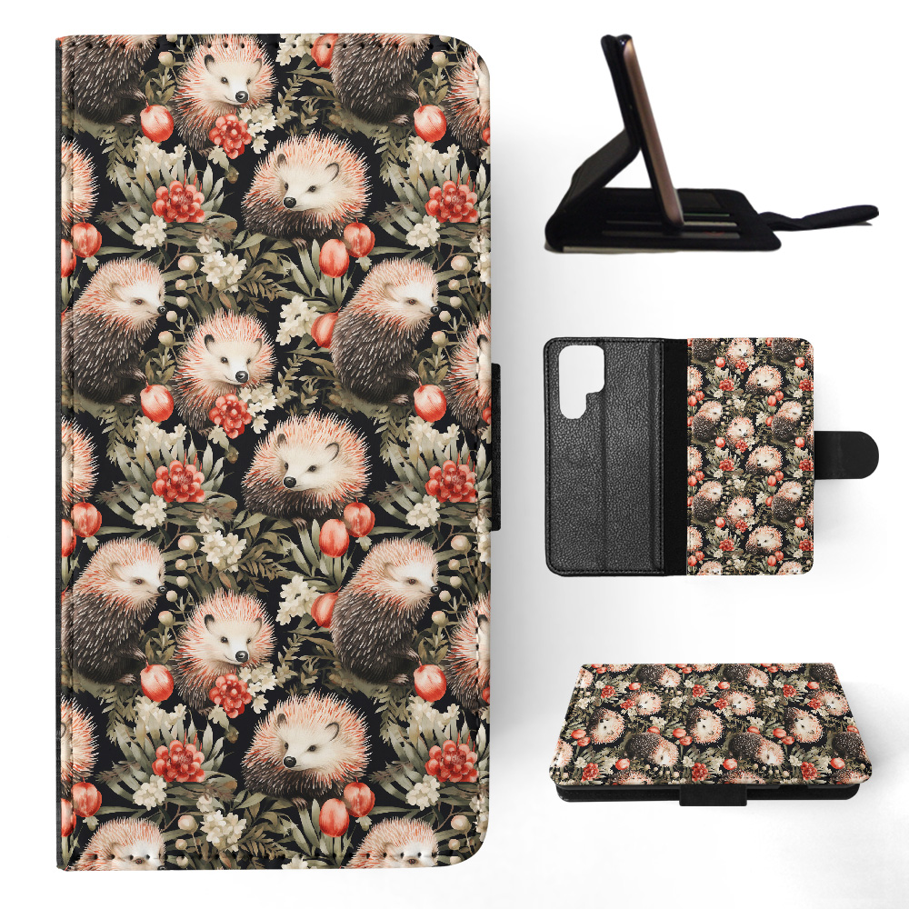 FLIP CASE FOR SAMSUNG GALAXY|CUTE ECHIDNA PUGGLE MONOTREME PATTERN #A1 - Picture 30 of 36
