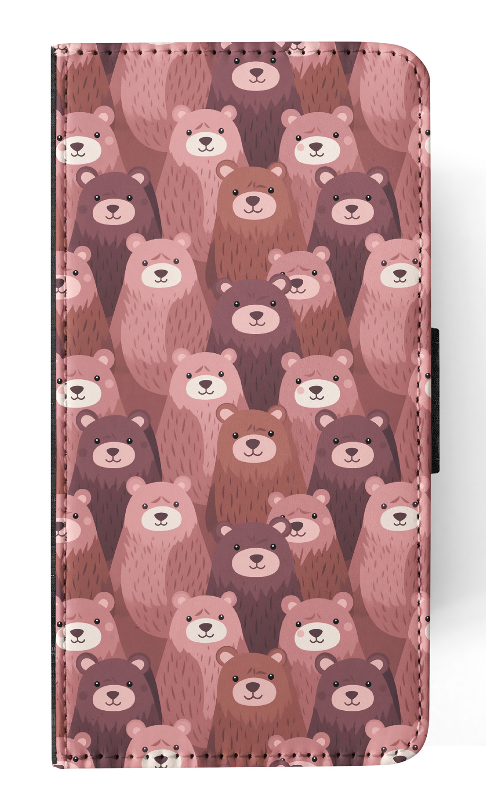 FLIP CASE FOR APPLE IPHONE|BROWN BEAR CUB LARGE MAMMAL URSINE PATTERN #A2 - Bild 19 von 41