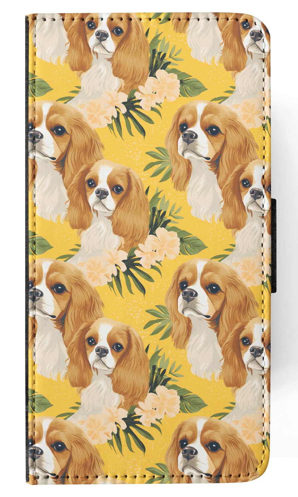 FLIP CASE FOR SAMSUNG GALAXY|CAVALIER KING CHARLES SPANIEL DOG PATTERN #A1 - Picture 3 of 36