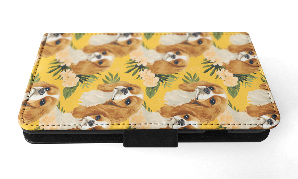 FLIP CASE FOR SAMSUNG GALAXY|CAVALIER KING CHARLES SPANIEL DOG PATTERN #A1 - Picture 4 of 36