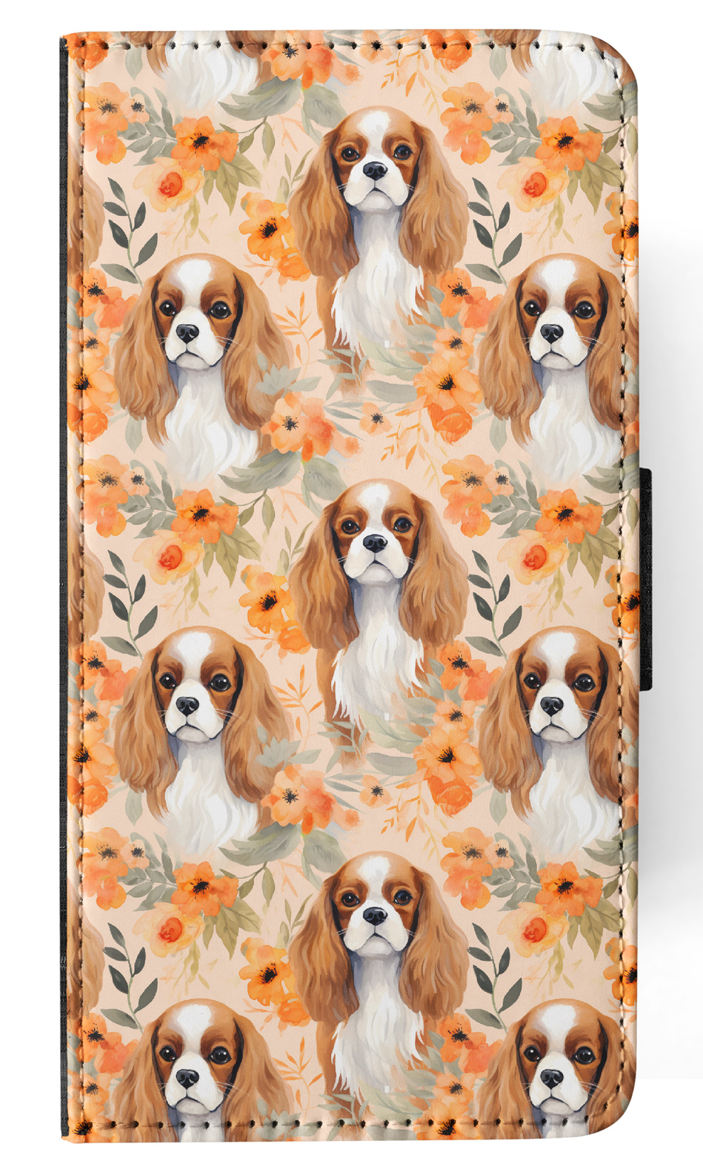 FLIP CASE FOR SAMSUNG GALAXY|CAVALIER KING CHARLES SPANIEL DOG PATTERN #A1 - Picture 17 of 36