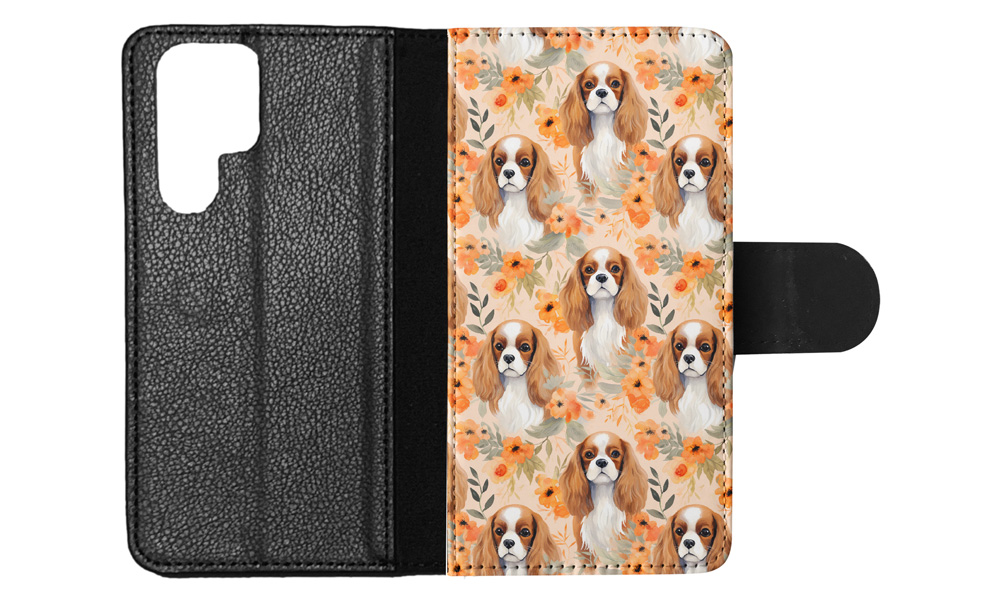 FLIP CASE FOR SAMSUNG GALAXY|CAVALIER KING CHARLES SPANIEL DOG PATTERN #A1 - Picture 19 of 36