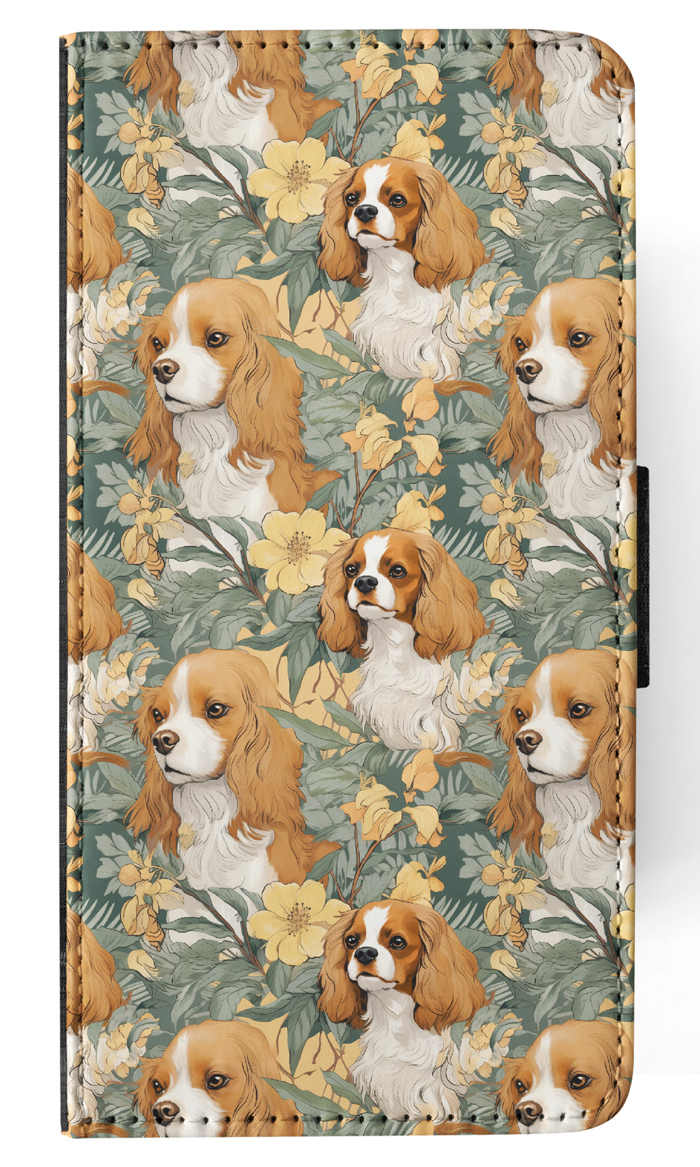 FLIP CASE FOR SAMSUNG GALAXY|CAVALIER KING CHARLES SPANIEL DOG PATTERN #A1 - Picture 24 of 36