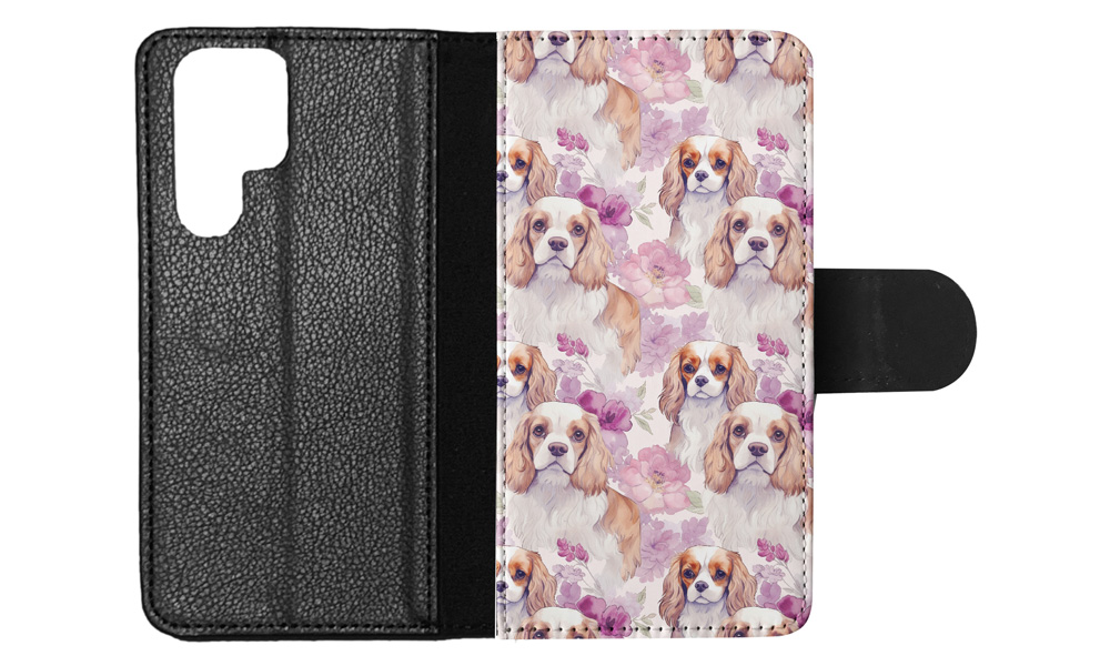 FLIP CASE FOR SAMSUNG GALAXY|CAVALIER KING CHARLES SPANIEL DOG PATTERN #A1 - Picture 33 of 36