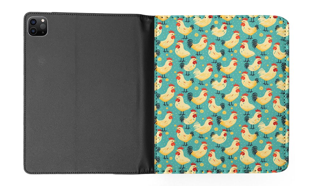 FUNDA FUNDA PARA APPLE IPAD|GALLO POLLO PÁJARO DOMÉSTICO POLLITO PATRÓN #A2 - Imagen 12 de 36
