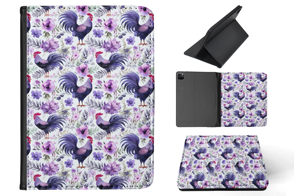 FUNDA FUNDA PARA APPLE IPAD|GALLO POLLO PÁJARO DOMÉSTICO POLLITO PATRÓN #A2 - Imagen 30 de 36