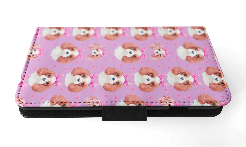 FUNDA ABATIBLE PARA SAMSUNG GALAXY|CAVALIER KING CHARLES SPANIEL PERRO PATRÓN #A2 - Imagen 18 de 36