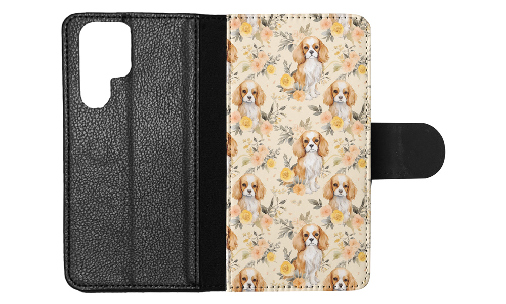 FUNDA ABATIBLE PARA SAMSUNG GALAXY|CAVALIER KING CHARLES SPANIEL PERRO PATRÓN #A2 - Imagen 26 de 36