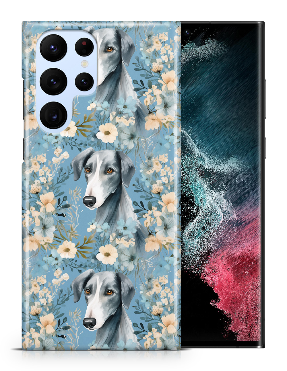 CASE COVER FOR SAMSUNG GALAXY|GREYHOUND PUPPY DOG CANINE PATTERN #A1 - Picture 9 of 20
