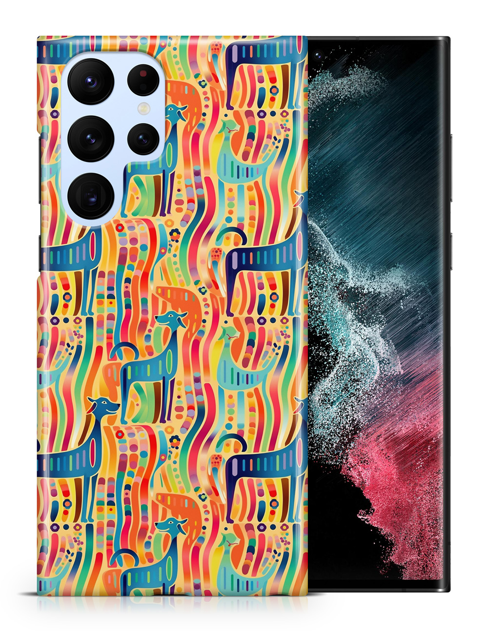 CASE COVER FOR SAMSUNG GALAXY|GREYHOUND PUPPY DOG CANINE PATTERN #A1 - Picture 15 of 20