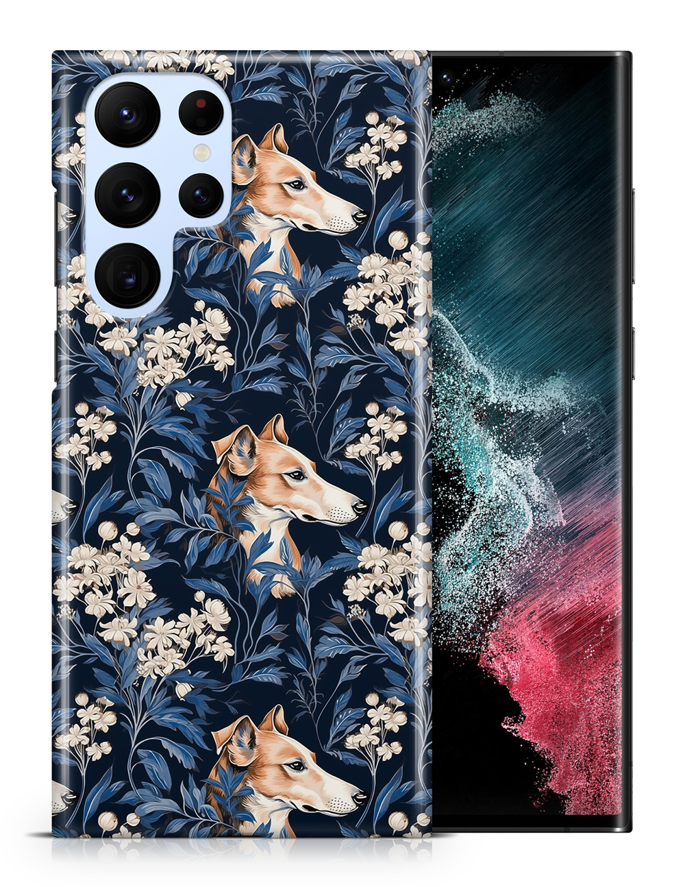CASE COVER FOR SAMSUNG GALAXY|GREYHOUND PUPPY DOG CANINE PATTERN #A1 - Picture 18 of 20