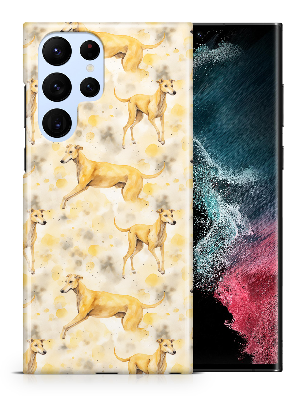 CASE COVER FOR SAMSUNG GALAXY|GREYHOUND PUPPY DOG CANINE PATTERN #A2 - Picture 15 of 20