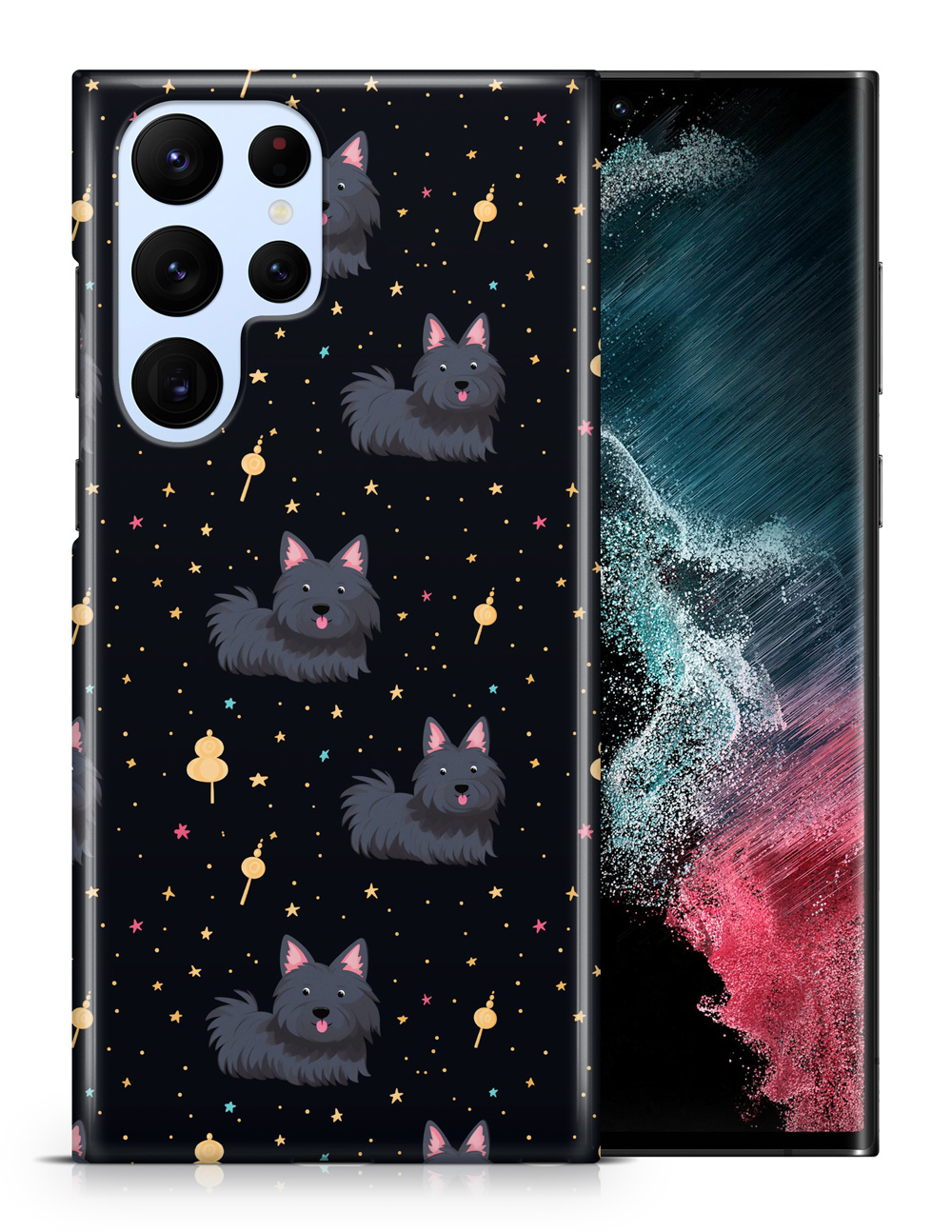 CASE COVER FOR SAMSUNG GALAXY|SCOTTISH TERRIER PATTERN #A2 - Picture 6 of 20
