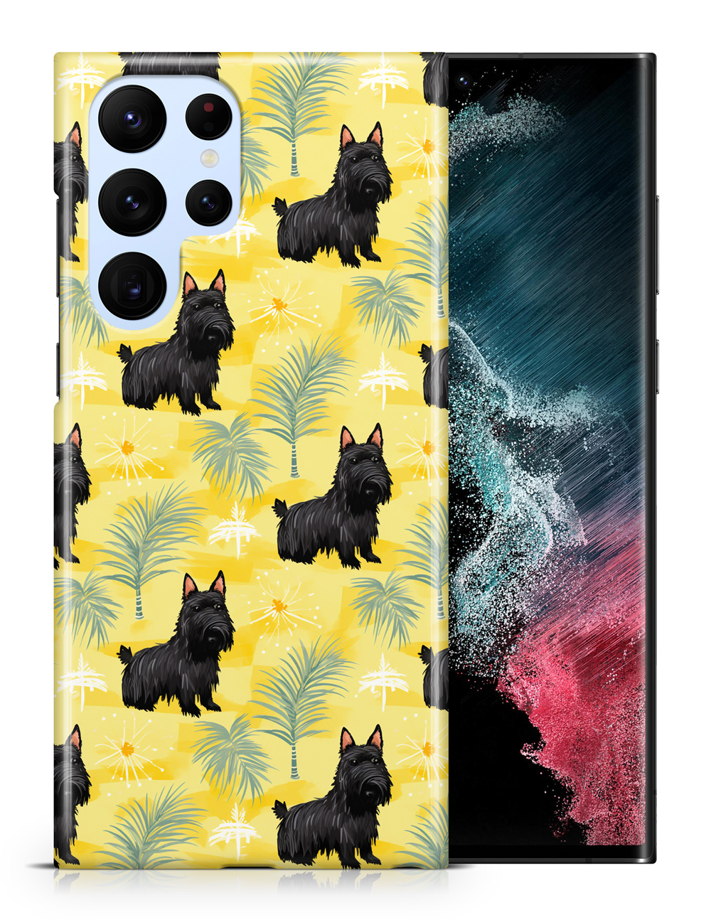 CASE COVER FOR SAMSUNG GALAXY|SCOTTISH TERRIER PATTERN #A2 - Picture 18 of 20