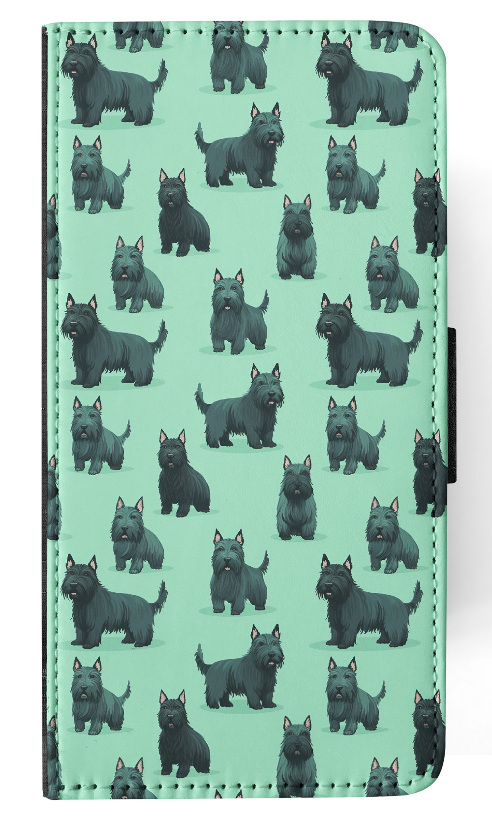 FLIP CASE FOR SAMSUNG GALAXY|SCOTTISH TERRIER PATTERN #A2 - Picture 10 of 36