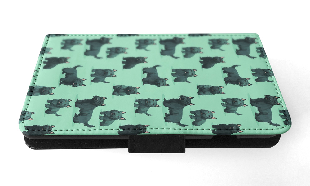 FLIP CASE FOR SAMSUNG GALAXY|SCOTTISH TERRIER PATTERN #A2 - Picture 11 of 36