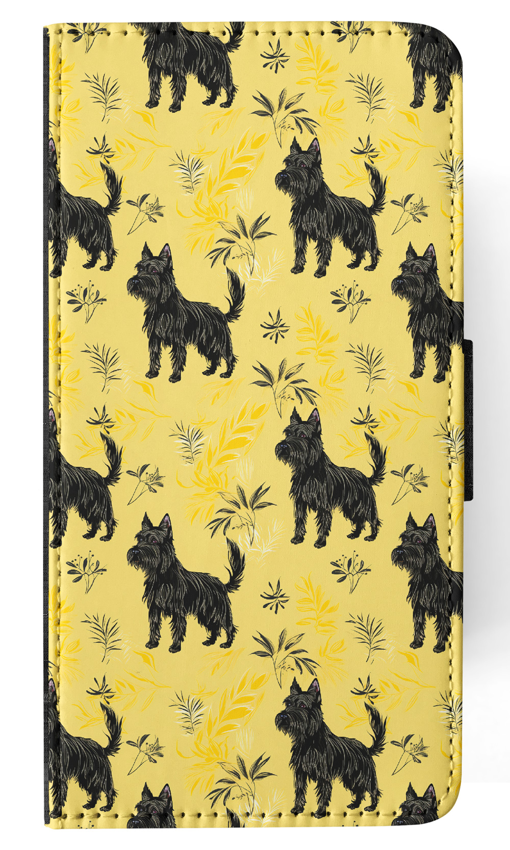 FLIP CASE FOR SAMSUNG GALAXY|SCOTTISH TERRIER PATTERN #A2 - Picture 17 of 36