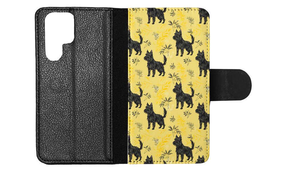 FLIP CASE FOR SAMSUNG GALAXY|SCOTTISH TERRIER PATTERN #A2 - Picture 19 of 36