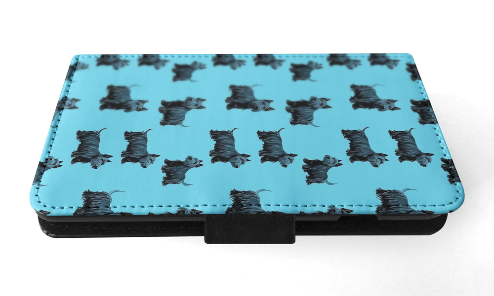 FLIP CASE FOR SAMSUNG GALAXY|SCOTTISH TERRIER PATTERN #A2 - Picture 25 of 36