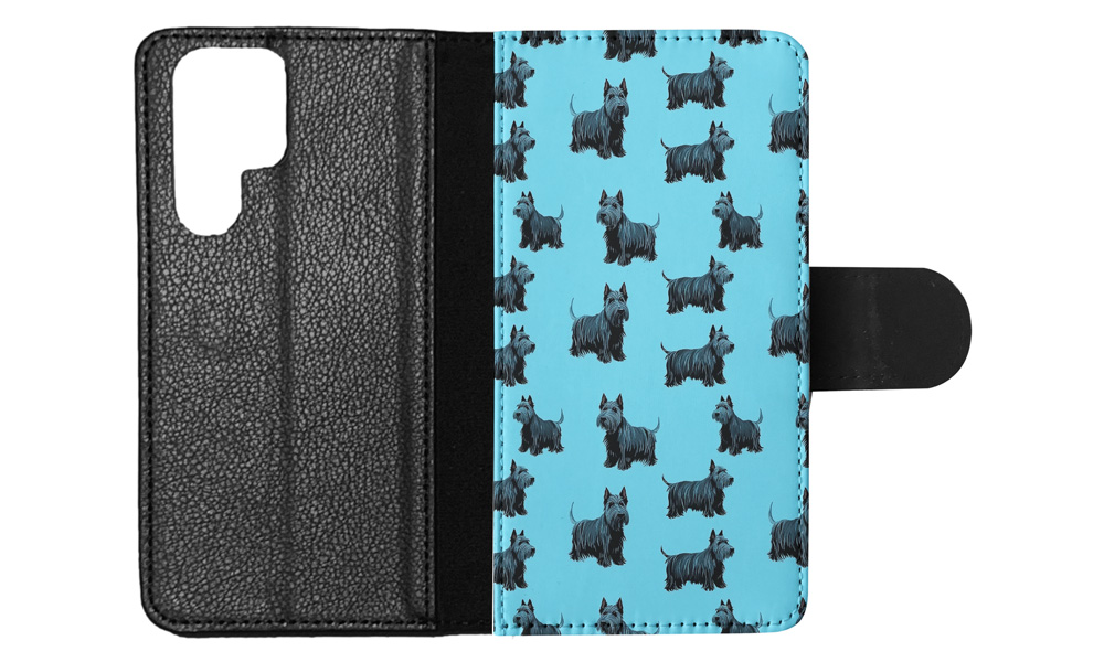 FLIP CASE FOR SAMSUNG GALAXY|SCOTTISH TERRIER PATTERN #A2 - Picture 26 of 36