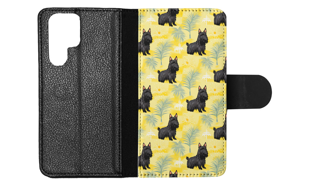 FLIP CASE FOR SAMSUNG GALAXY|SCOTTISH TERRIER PATTERN #A2 - Picture 33 of 36