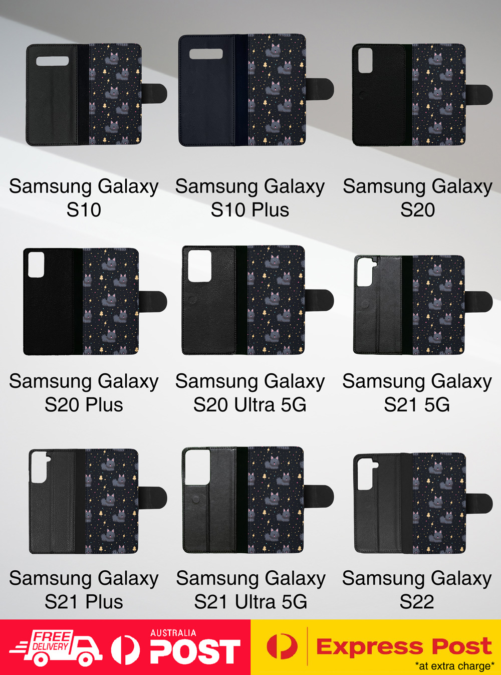 FLIP CASE FOR SAMSUNG GALAXY|SCOTTISH TERRIER PATTERN #A2 - Picture 7 of 36