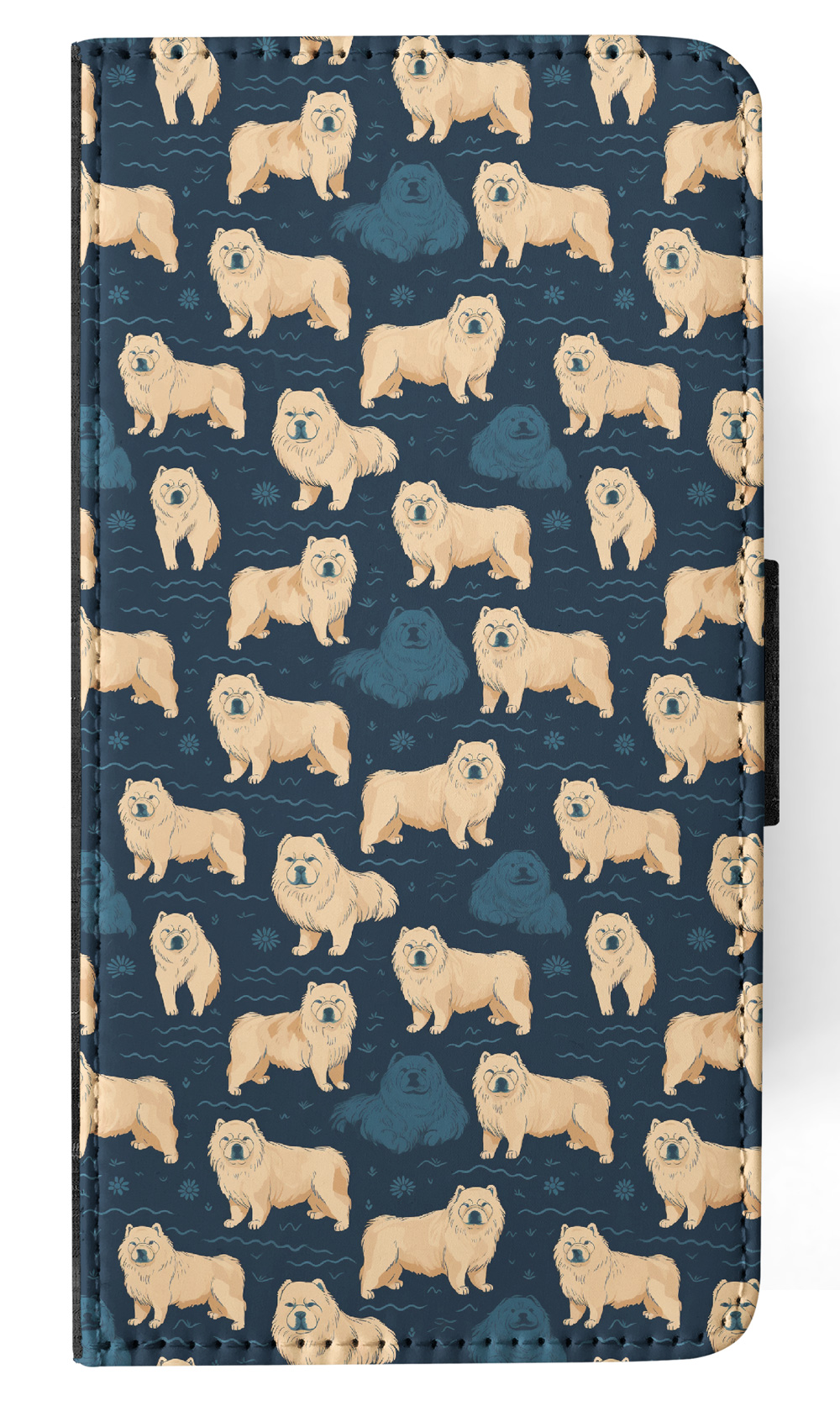 FLIP CASE FOR SAMSUNG GALAXY|CUTE CHOW CHOW PUPPY DOG CANINE PATTERN #A2 - Picture 31 of 36
