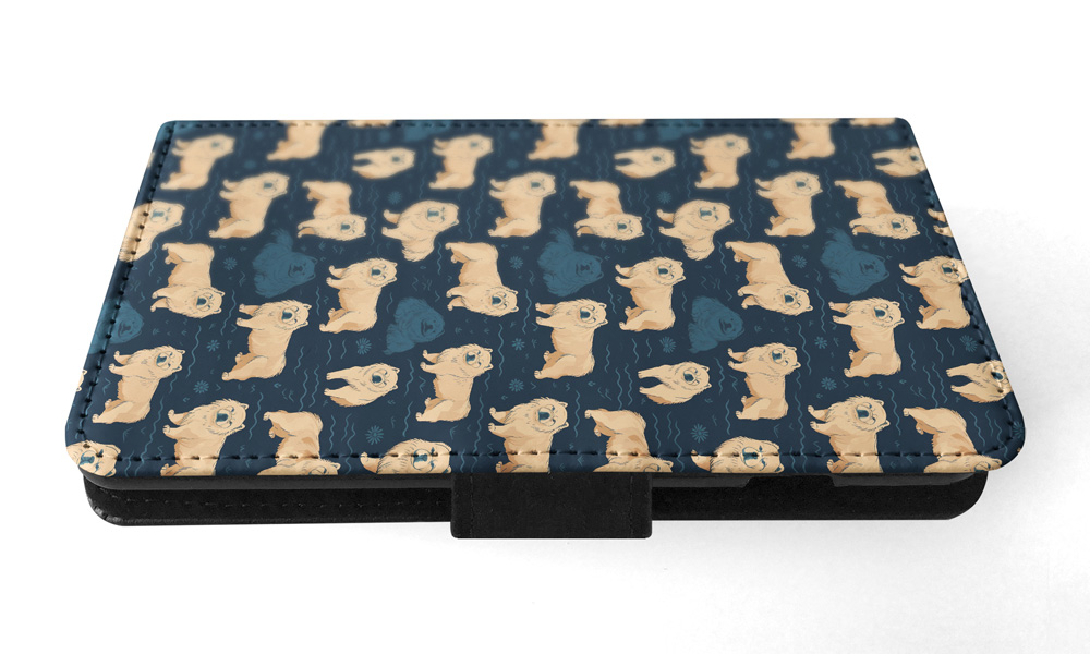 FLIP CASE FOR SAMSUNG GALAXY|CUTE CHOW CHOW PUPPY DOG CANINE PATTERN #A2 - Picture 32 of 36