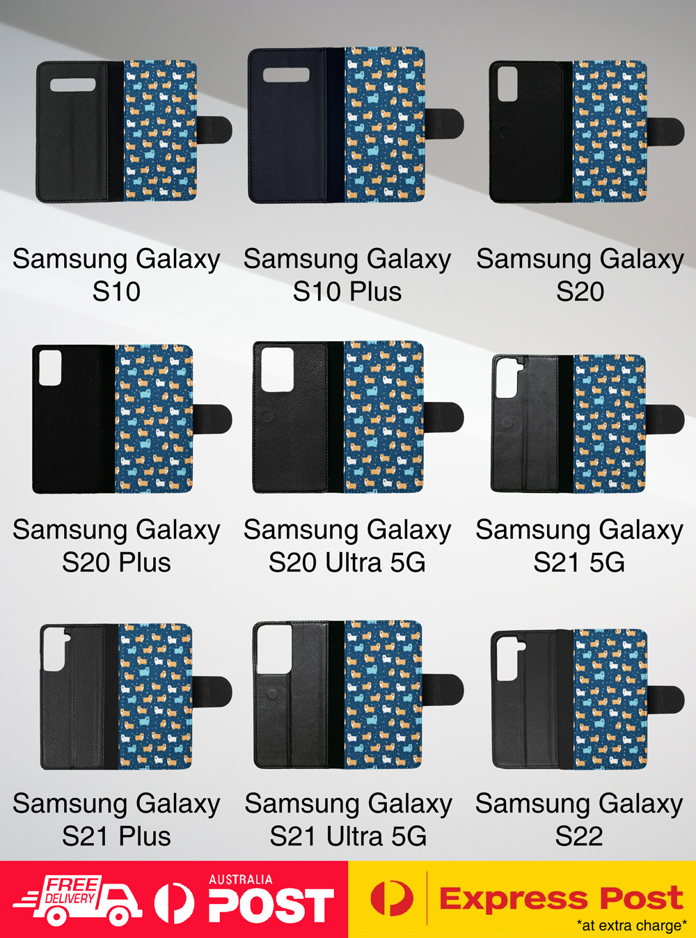 FLIP CASE FOR SAMSUNG GALAXY|CUTE CHOW CHOW PUPPY DOG CANINE PATTERN #A2 - Picture 28 of 36