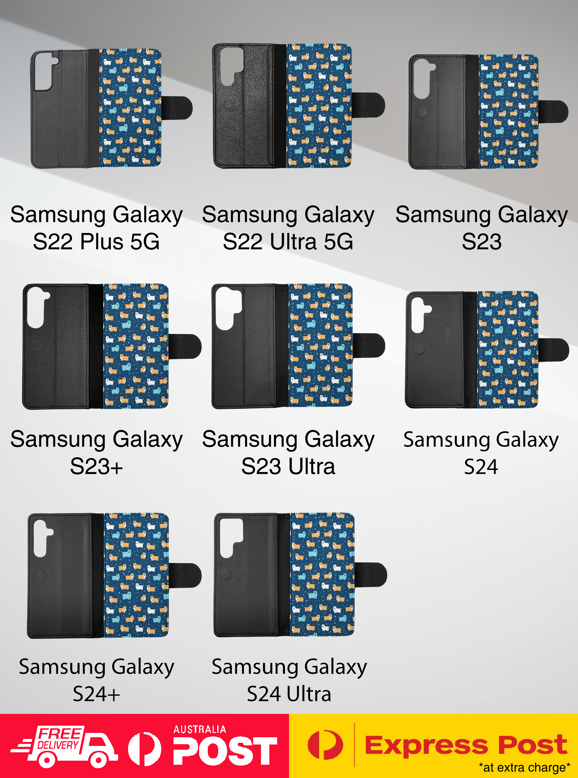 FLIP CASE FOR SAMSUNG GALAXY|CUTE CHOW CHOW PUPPY DOG CANINE PATTERN #A2 - Picture 29 of 36